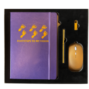Footsteps to My Vision Purple Luxury Planner