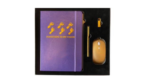 Footsteps to My Vision Teal Luxury Planner - Image 5