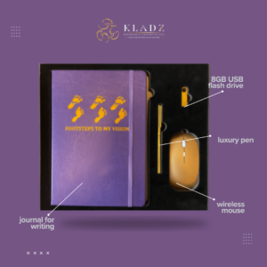 Footsteps to My Vision Purple Luxury Planner